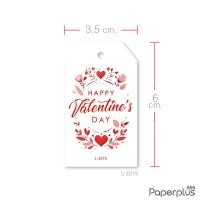 ราคา 555paperplus กระดาษรูปหัวใจ การ์ดหัวใจ Tag หัวใจ Tag valentine สติ๊กเกอร์ valentine (17441872097)