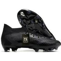 ราคา Falcon PREDATOR ACCURACY 1 football shoes FG spike high top waterproof fully knitted TF broken spike boots (20530837618)