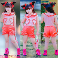 ราคา ชุดแฟชั่นเด็กโต ชุดแฟชั่นเด็กผู้หญิง ชุดเซ็ทเด็กทูโทน แต่งกระเป๋าหัวใจ (18102359684)