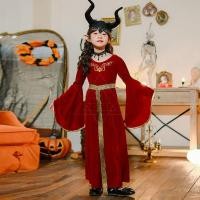 ราคา เสื้อผ้าฮาโลวีนศาลเด็กปีศาจแม่มดชุดเด็กแวมไพร์กระโปรงยาวแม่มดเสื้อคลุมยาวชุด (20832491534)