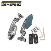 ราคา SEMSPEED สำหรับ Honda CBR1000RR CBR954RR CBR600RR CBR650R CBR650F CB650R CB650F CB500X CB300R CBR300R CB150 Grom msx NC700 NC750 S X CNC กระจกมองหลังมอร์เตอร์ไซต์กระจกมองข้างหลัง (21057096098)
