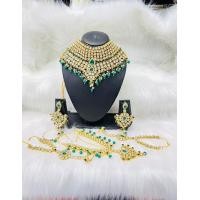 ราคา ชุดสร้อยคออินเดีย พลอยอินเดีย งานนิ่ม สินค้าพร้อมส่ง (21385581452)