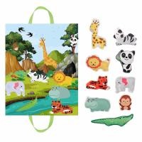 ราคา Montessori ชุดของเล่นรถผ้านุ่มพร้อมแผ่นรองสำหรับเด็กและรถ9คันมีเสียงแบบโต้ตอบของเล่นเขย่าขนาด12 18เดือน (21358371812)