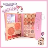 ราคา MILA COLOR SWEET GIRL MAKEUP KIT MAKEUP PALETTE 1 PCS MC5045 (20636474498)
