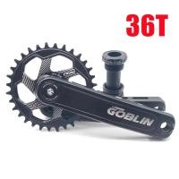 ราคา Mountain Bike hollow bike crankset direct mount crank GXP Crankset SRAM bike crankset Aluminum Alloy Bicycle hollow crank for SHIMANO (11118562022)