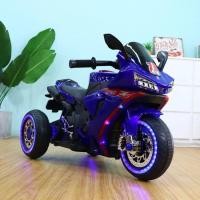 ราคา Np Toys รถแบตเตอรี่เด็ก รถมอไซค์บิ๊กไบค์เด็กนั่ง รุ่นใหม่มีไฟรอบคัน ขนาด2มอเตอร์ No 1123 (20613623969)