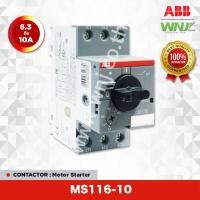 ราคา อุปกรณ์สตาร์ทมอเตอร์ ยี่ห้อ ABB ที่ WNJ รุ่น Motor Starter MS116 เหมาะสำหรับสตาร์ทมอเตอร์ทั่วไป ได้รับมาตรฐานสากล IEC 60947 4 1 (16214775624)