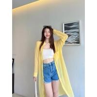 ราคา เสื้อคลุมชีฟองตัวยาว ใส่คลุมบิกินี่ปังสุด เนื้อผ้าอย่างดี แมทช์ยังไงก็สวย (21386471920)