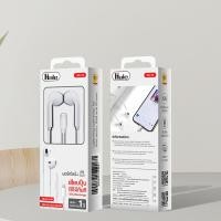 ราคา Hale หูฟังบลูทูธพอร์ต Lightning สำหรับไอโฟน และ Type C Stereo Wired Earphone หูฟังสายสมอร์ทอค หูฟังiphone หูฟังsamsung หูฟัง oppo Model hs 10 hs 12 hs 19 (21209250461)