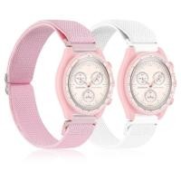 ราคา 2023 Original Tali nilon untuk Omega X Swatch 2 buah tali nilon untuk Omega X Swatch bersama MoonSwatch Pria Wanita Gelang pergelangan tangan elastis lepas cepat 20mm (20143052459)