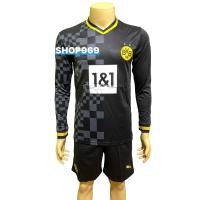 ราคา ชุดกีฬา ชุดฟุตบอล ผู้ใหญ่ เกรดA สโมสรฟุตบอล ดอร์ทมุนด์ 2022 23 ได้เสื้อ กางเกง คุณภาพพรีเมียม ผ้าโพลีเอสเตอรสินค้าถ่ายจากของจริง Borussia Dortmund 2022 23 (18548200690)