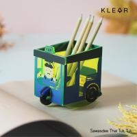 ราคา Klearobject Sawasdee Thai Tuk Tuk miscellaneous box กล่องใส่อุปกรณ์เครื่องเขียน อุปกรณ์สำนักงาน กล่องใส่ปากกา ที่ใส่ปากกา ที่ใส่เครื่องเขียน (16814341470)