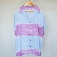 ราคา เสื้อฮาวาย มัดย้อมสีพาสเทล เนื้อผ้า grade A (6699784302)