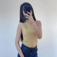 ราคา พร้อมส่ง4สี เสื้อสายเดี่ยว สายเดี่ยวผูกโบว์ สายเดี่ยวลูกไม้ เสื้อไหล่เดียว สายเดี่ยวไหมพรม เสื้อสายฝอ ครอปสายฝอ 3380 (17193280533)