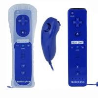 ราคา Built in Motion Plusรีโมทคอนโทรลไร้สายGamepad ControllerสำหรับNintend Wii NunchuckสำหรับNintend Wii Remote Controleจอยสติ๊กJoypad (20946180075)