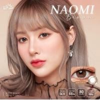ราคา คอนแทคเลนส์ Naomi Gray Brown ยี่ห้อ Kitty kawaii ค่าสายตาปกติ 1000 (17337671400)