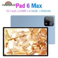 ราคา Pad6Max Tablet 10 1 Inch Tablets 2GB RAM 32GB ROM HD Touch Screen With 4000mAh Battery Dual Camera 2MP Front 5MP Rear Dual SIM WiFi Tablet Compatible For Android 7 0 System (21285057913)