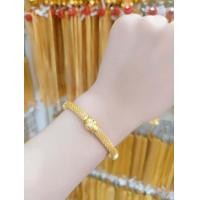 ราคา สร้อยข้อมือ หุ้มทองไมครอนแท้ มีสินค้าทุกขนาด (19149404648)
