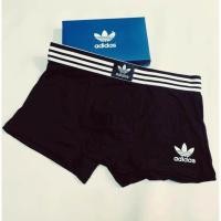 ราคา chenshanxiu Adidas กางเกงบ็อกเซอร์ ผ้าฝ้ายแท้ ปักลาย สําหรับผู้ชาย (19839385227)