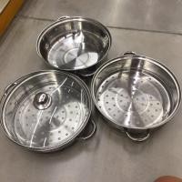 ราคา 1ชุด 1ชุดหม้อซิ้งนึ่งสแตนเลส3ชั้น28ซม ชุดหม้อซึ้งนึ่งอาหารสแตนเลส3ชั้น หม้อนึ่งอาหารสแตนเลส3ชั้น ซึ้งนึ่งอาหารขนาด28ซม (10555991644)
