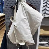 ราคา COD jfdss 2023uniqlo Sling Bag Drawstring Messenger bag rumah Shoulder Handbag Men Women Tote Versatile Casual Commuter Nylon Tote Bag (20365527199)