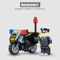 ราคา Compatible with Lego building blocks military SWAT figure police car airplane boy assembled special forces doll Hummer car toy (20336421978)