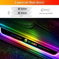 ราคา Dynamic Upgrade Suzuki Symphony Welcome Light Car Door Sill Plate Anti scratch Car Decoration Accessories for Swift Sport Xl7 Vitara Jimny S cross Sx4 Presso Ciaz Ertiga (20605157944)