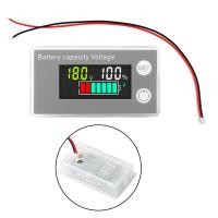 ราคา DC8 6133A Diymore 100V มิเตอร์ดิจิตัลเคสแบบโปร่งใสไม่ใช่จอ LCD กันน้ำลิเธียมตะกั่วกรดสองสายโวลต์มิเตอร์แบบดิจิตอล (19649830084)