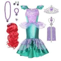 ราคา ชุดฮาโลวีนเด็กผู้หญิงชุดนางเงือกเล็กๆน้อยๆชุดนางเงือกเสื้อผ้าสำหรับงานปาร์ตี้เทศกาลวันเกิดคอสเพลย์ (20365941542)