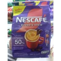 ราคา เนสกาแฟ หวานน้อย เบรนท์ บรู สูตร น้ำตาลน้อย 50 กาแฟปรุงสำเร็จ 15กรัม 27ซอง (21315187504)