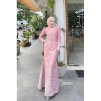 ราคา ชุดมุสลิม เดรสอิสลาม ชุดเดรสออกงาน รุ่นหางปลาเต็มชุดหน้าหลัง ชุดนิกะห์ ชุดใส่รายอ ชุดอิสลาม ชุดมุสลิมหญิง (21336086534)