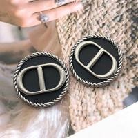 ราคา กระดุมโลหะคุณภาพสูงสำหรับทั้งผู้ชายและผู้หญิงเสื้อทรงสี่เหลี่ยมสีทองเสื้อไหมพรมทรงกลมชุดสูทกระดุมประดับเสื้อโค้ท (9758675322)