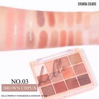 ราคา ส่งด่วน ราคาถูก HF178 Sivanna Hello Perfect Eyeshadow Contour ฮัลโล เพอเฟคท์ อายแชโดว์ แอนด์ คอนทัวร์ (20665805479)