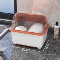 ราคา XINLANYASHE ที่คว่ำจาน ที่คว่ำชามจาน ที่วางจานชาม ที่เก็บจาน ที่วางจาน ที่คว่ำจานมีฝาปิด กล่องใส่จานชาม กล่องใส่จาน กันฝุ่นละออง กันแมลง ที่คว่ำจานทรงโค้งมน มีฝาปิด พลาสติก (19107899169)