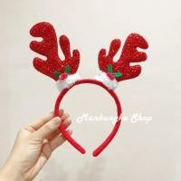 ราคา ที่คาดผม ที่คาดผมปีใหม่ กวางเรนเดียร์ ที่คาดผมแฟนซี มีโบว์ ที่คาดผมเขากวาง คาดผม (17053313070)