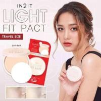 ราคา IN2IT Light Fit Pact 2 way Powder SPF25 แป้งพัฟ อินทูอิท ไลท์ ฟิต แพ็ค 2 เวย์ พาวเดอร์ บรรจุ 5 กรัม (21363084730)