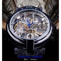 ราคา Fashion mens watch238814 Forsining new automatic mechanical watch hollow out men watch mens watch automatic mechanical watch watch (20020861675)