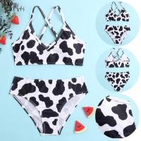 ราคา ชุดว่ายน้ำฤดูร้อนลายน่ารักแบบสองชิ้นสำหรับเด็กผู้หญิงลายดอกวัวชุดว่าน้ำเด็กผู้หญิงบิกินี่สำหรับเด็กผู้หญิงปกป้องชุดว่ายน้ำเด็กวัยหัดเดิน (20262604094)
