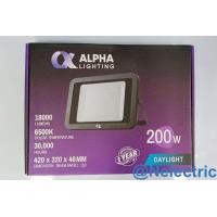 ราคา โคมฟลัดไลท์ แอลอีดี ALPHA LED FLOODLIGHT ขนาด30w 150w 200w (18820974417)
