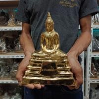 ราคา หลวงพ่อโสธรเนื้อทองเหลืองขัดเงา ขนาดหน้าตัก5นิ้ว ปี2500 รุ่นเเรก เข้าพิธีพุทธาภิเษกเเล้วหลายวาระ (15769056843)