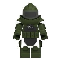 ราคา Compatible with LEGO explosion proof SWAT building blocks third party accessories and equipment bomb disposal EOD explosion proof clothing and armor (20629923286)