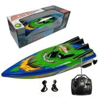 ราคา Radio Remote controlled boats Control Twin Motor High Speed Boat Rc Racing Children Outdoor Racing Boat RC Boat Speed Boat (20439925694)
