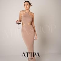 ราคา Atipashop Liliana Dress เดรสยาว ทรงผูกคอ เว้าเอว ต้อนรับซัมเมอร์นี้ (13322328190)