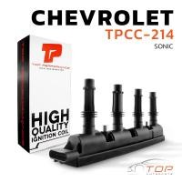 ราคา คอยล์จุดระเบิด CHEVROLET SONIC 1 4 ครบชุด 4 หัว TOP PERFORMANCE MADE IN JAPAN TPCC 214 คอยล์จุดระเบิดCHEVROLET SONIC คอยล์หัวเทียน คอยล์ไฟ คอยล์จุดระเบิดเชฟโรเลต โซนิค โซนิก 19374781 19005362 25186687