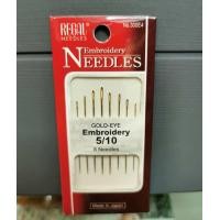 ราคา Regal เข็มงานปัก Embroidery เข็มปักผ้า เข็มปัก เข็ม เข็มเย็บผ้า (19865739819)