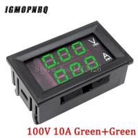 ราคา DC 0 100V 1A 10A 50A 100A Digital Voltmeter Ammeter Dual Display Voltage Detector Current Meter Panel Amp Volt Gauge 0 28 LED (18444501609)