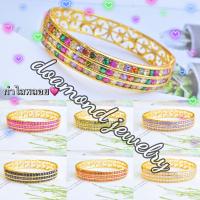 ราคา กำไลพลอยแท้ แกะใส่ได้ ทองงานไมครอนไม่ลอก (17336619283)