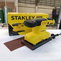 ราคา STANLEY เครื่องขัดกระดาษทราย 280W พร้อมกระดาษทราย ขัดไม้ 1 แผ่น รุ่น SS28 (20356109761)