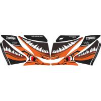 ราคา สติ๊กเกอร์ติดรถ สติกเกอร์แต่ง สติกเกอร์ กันรอย Honda PCX ลาย หัวฉลาม 1 (20431590859)