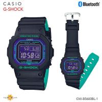 ราคา นาฬิกา Casio G shock Blue and Purple Series นาฬิกาข้อมือชาย สายเรซิ่น รุ่น GW B5600BL 1A GW B5600BL 1 (18990703103)